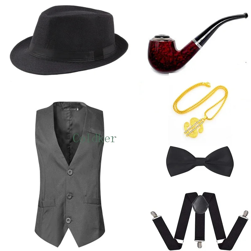 Men'S Accessories In The 1920S - 2026 1920S رجل غاتسبي العصابات زي