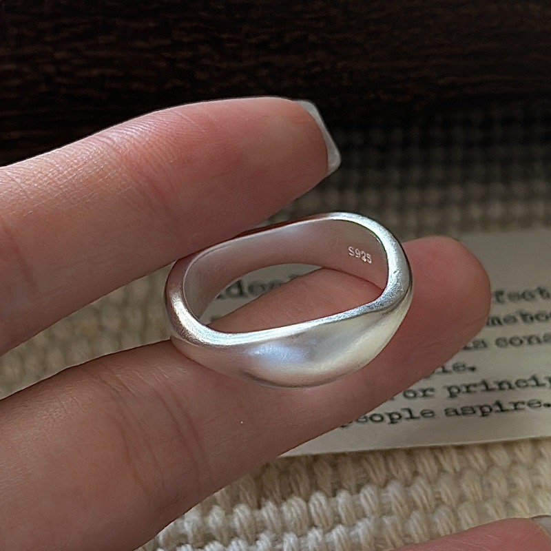 Men'S Minimalist Accessories - خواتم من الفضة الإسترلينية عيار 925