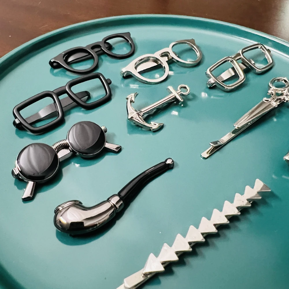 Men'S Minimalist Accessories - الكورية المعادن النظارات الإطار الأنابيب جيب