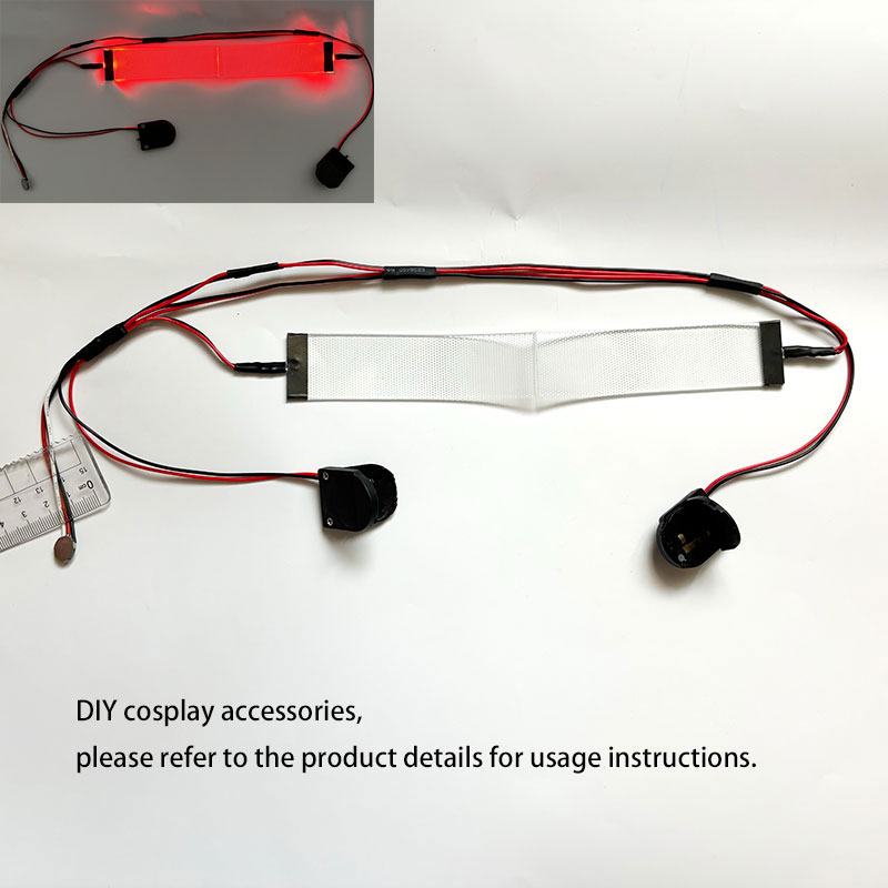 Men Accessories Combo - مجموعات كوسبلاي عيون LED مرنة قابلة