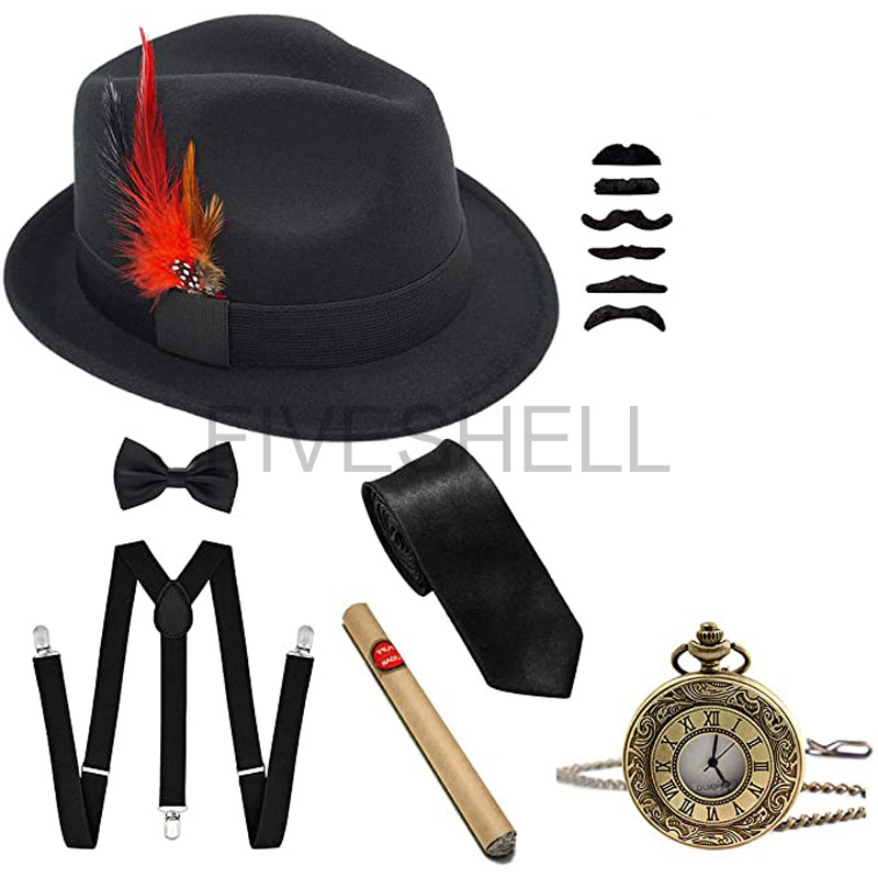 Men'S Accessories In The 1920S - مجموعة اكسسوارات رجال العصابات غاتسبي 1920s