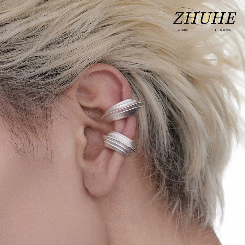 Men'S Minimalist Accessories - إكسسوارات أذن متعددة الطبقات ذات ملمس