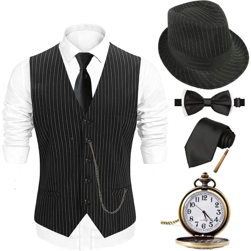 Men'S Accessories In The 1920S - زي رجالي لعيد الهالوين بطراز عشرينيات