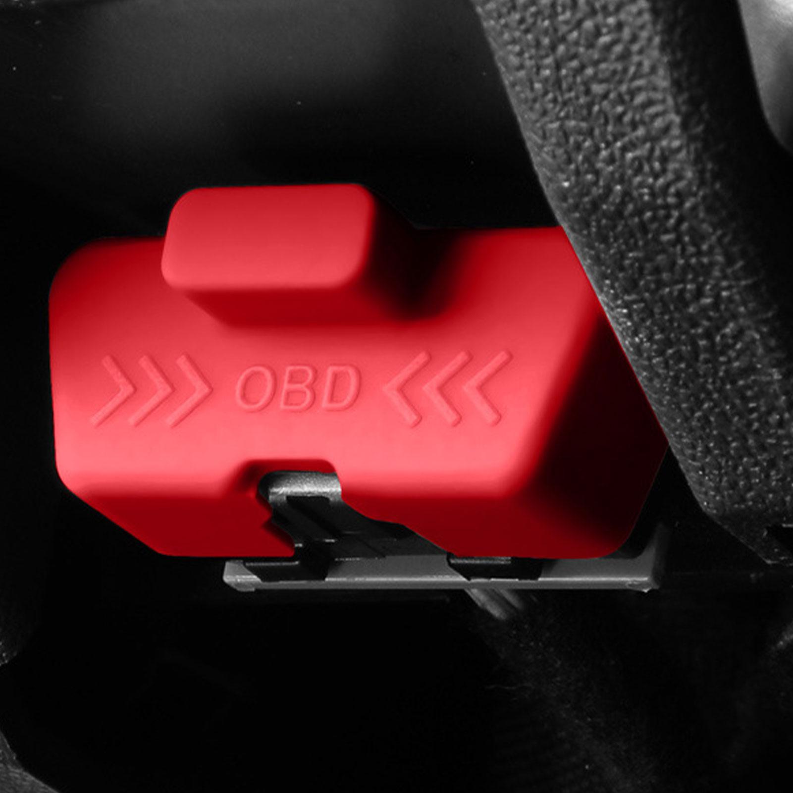 Men'S Accessories Designer - غطاء من السيليكون لمنفذ OBD للسيارة،