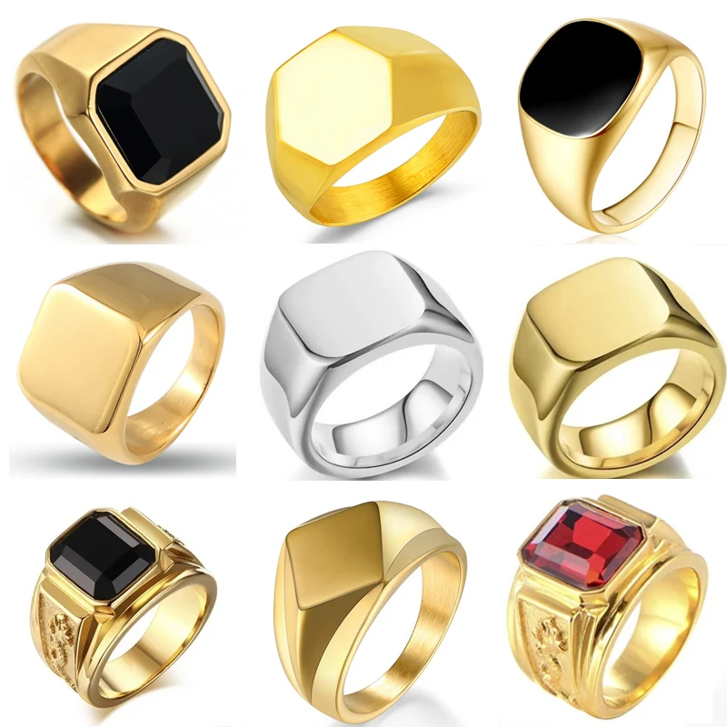 Men'S Accessories Jewelry Sale - السائق الشرير نمط خواتم للرجال عرض