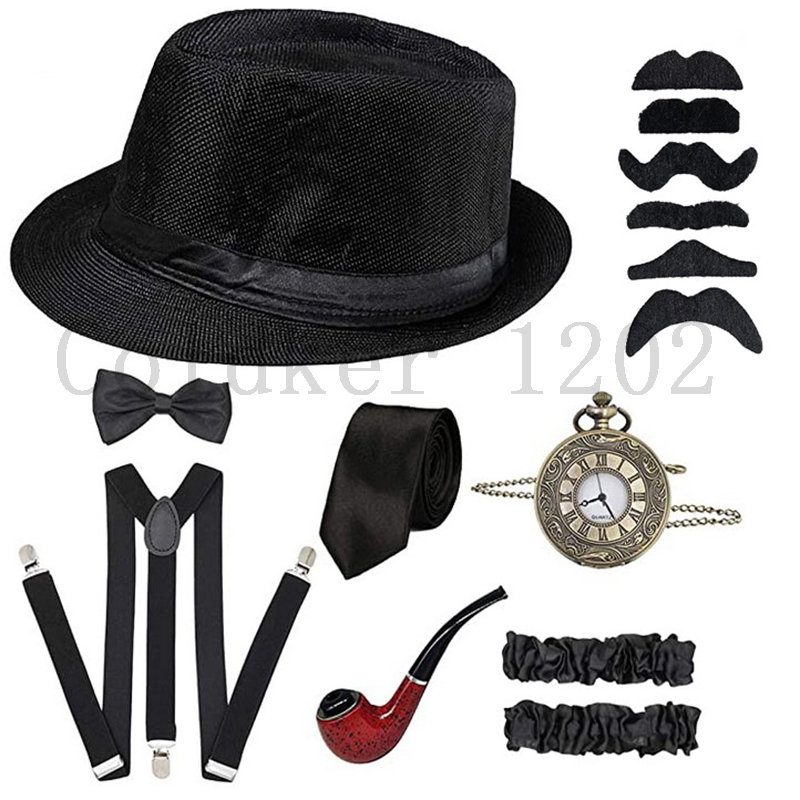 السفينة حرة هالوين 1920s رجل غ - مراجعة Men'S Accessories In The 1920S وسعره