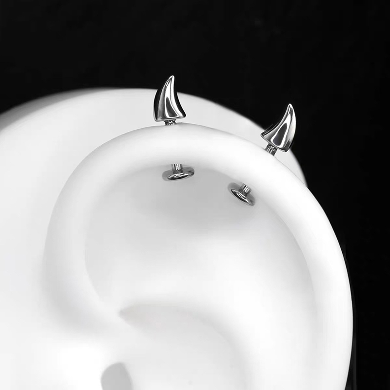 عرض ساخن: أقراط أذن بتصميم قرو - مراجعة Men'S Accessories Jewelry Sale وسعره