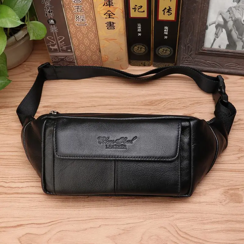 حقيبة خصر رجالية من الجلد الطب - مراجعة Men Accessories Pack وسعره