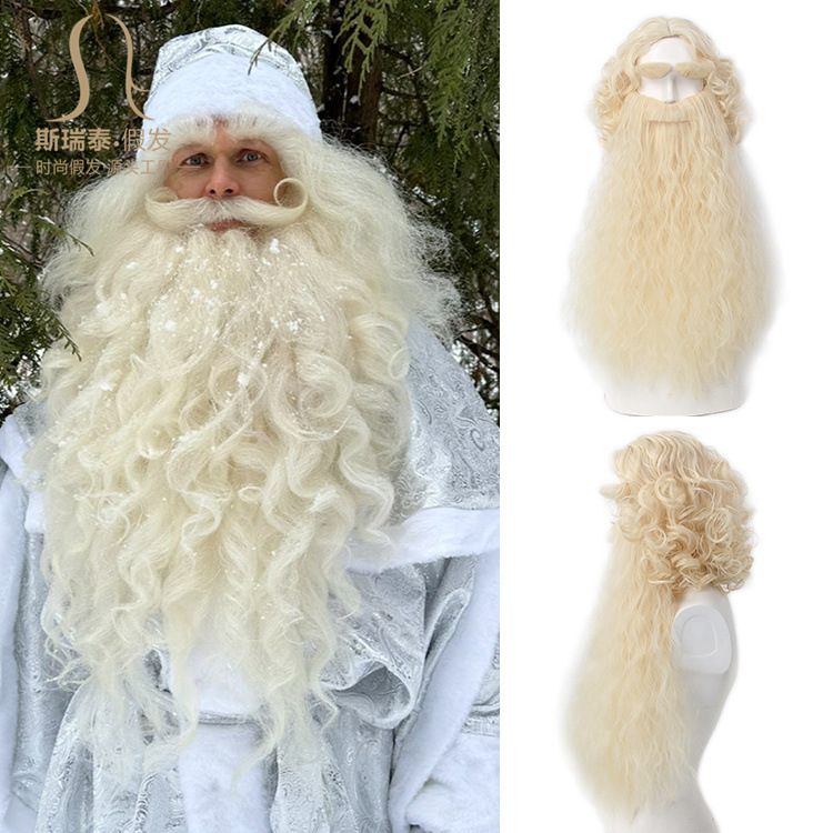 عيد الميلاد سانتا كلوز شعر مست - مراجعة Mens Accessories Style وسعره