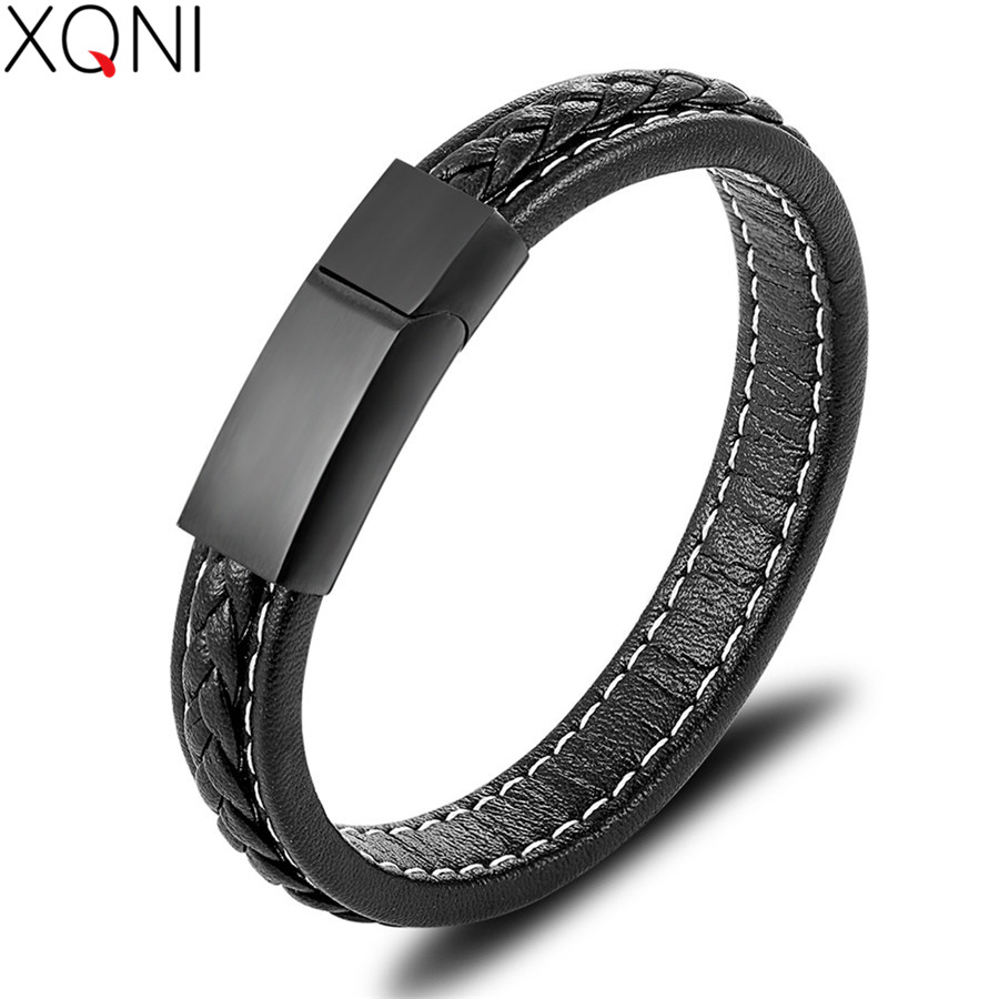 XQNI جديد كلاسيكي موضة الإسورة - مراجعة Men'S Accessories Jewelry Sale وسعره