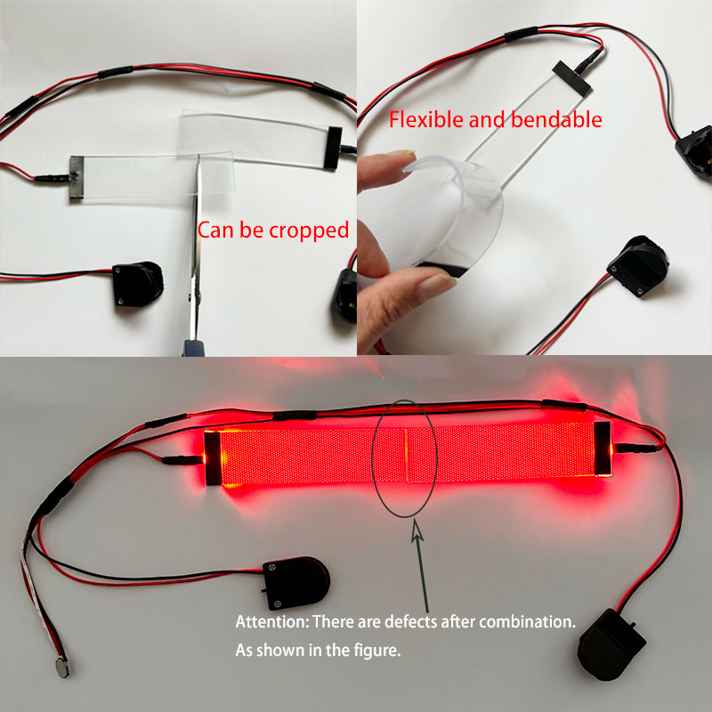 مجموعات كوسبلاي عيون LED مرنة  - مراجعة Men Accessories Combo وسعره