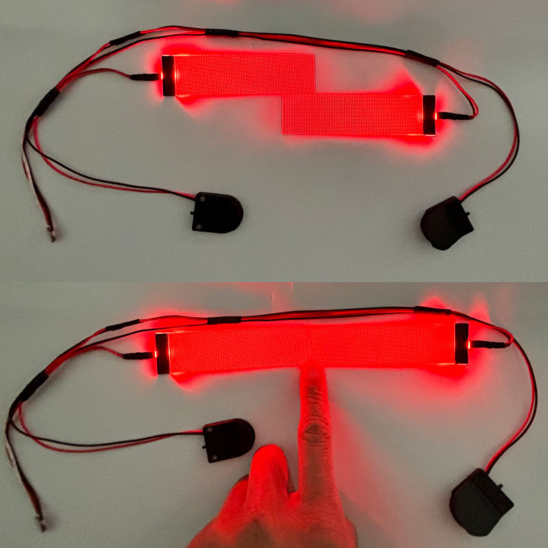 مجموعات كوسبلاي عيون LED مرنة  - مراجعة Men Accessories Combo وسعره