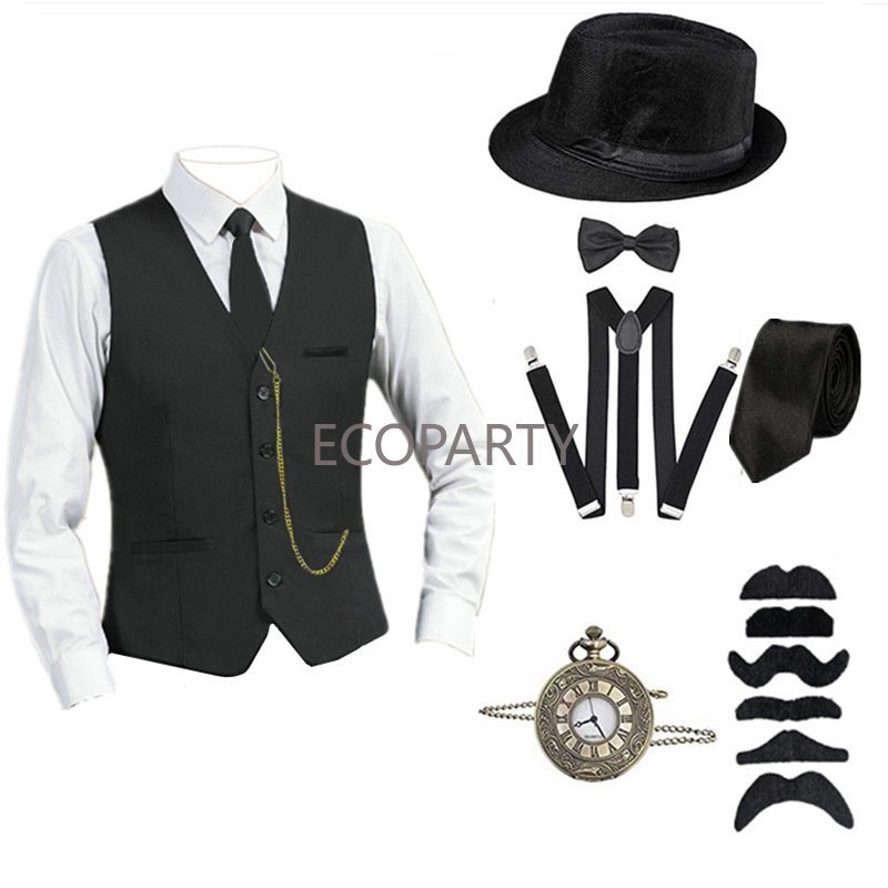 مجموعة إكسسوارات رجالية من عشر - مراجعة Men'S Accessories In The 1920S وسعره