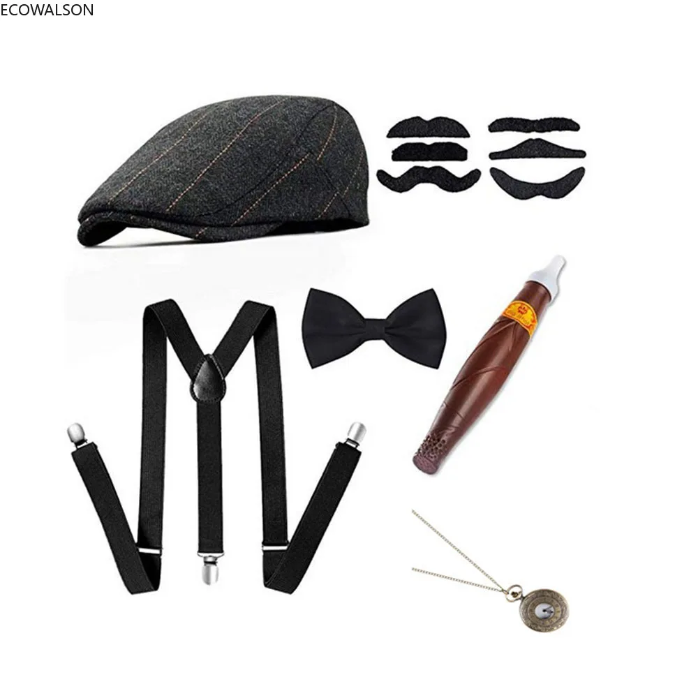 مجموعة من 5 قطع من إكسسوارات م - مراجعة Men'S Accessories In The 1920S وسعره