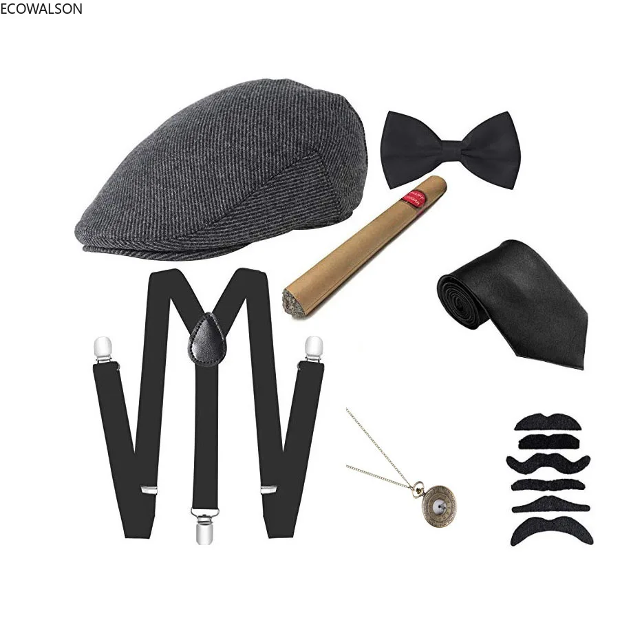 مجموعة من 5 قطع من إكسسوارات م - مراجعة Men'S Accessories In The 1920S وسعره