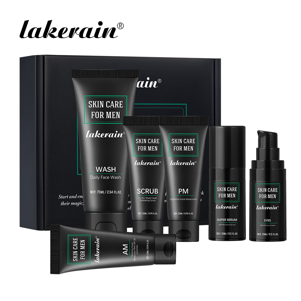 Lakerain العناية بالبشرة للرجا - مراجعة Men Accessories Combo وسعره