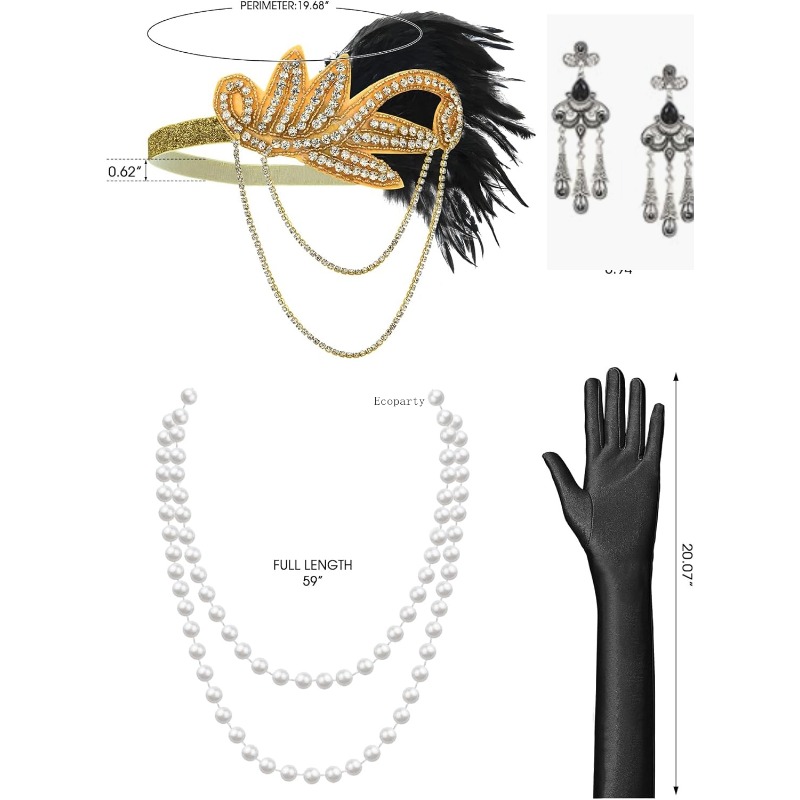 فساتين عشرينيات القرن الماضي ل - مراجعة Men'S Accessories In The 1920S وسعره