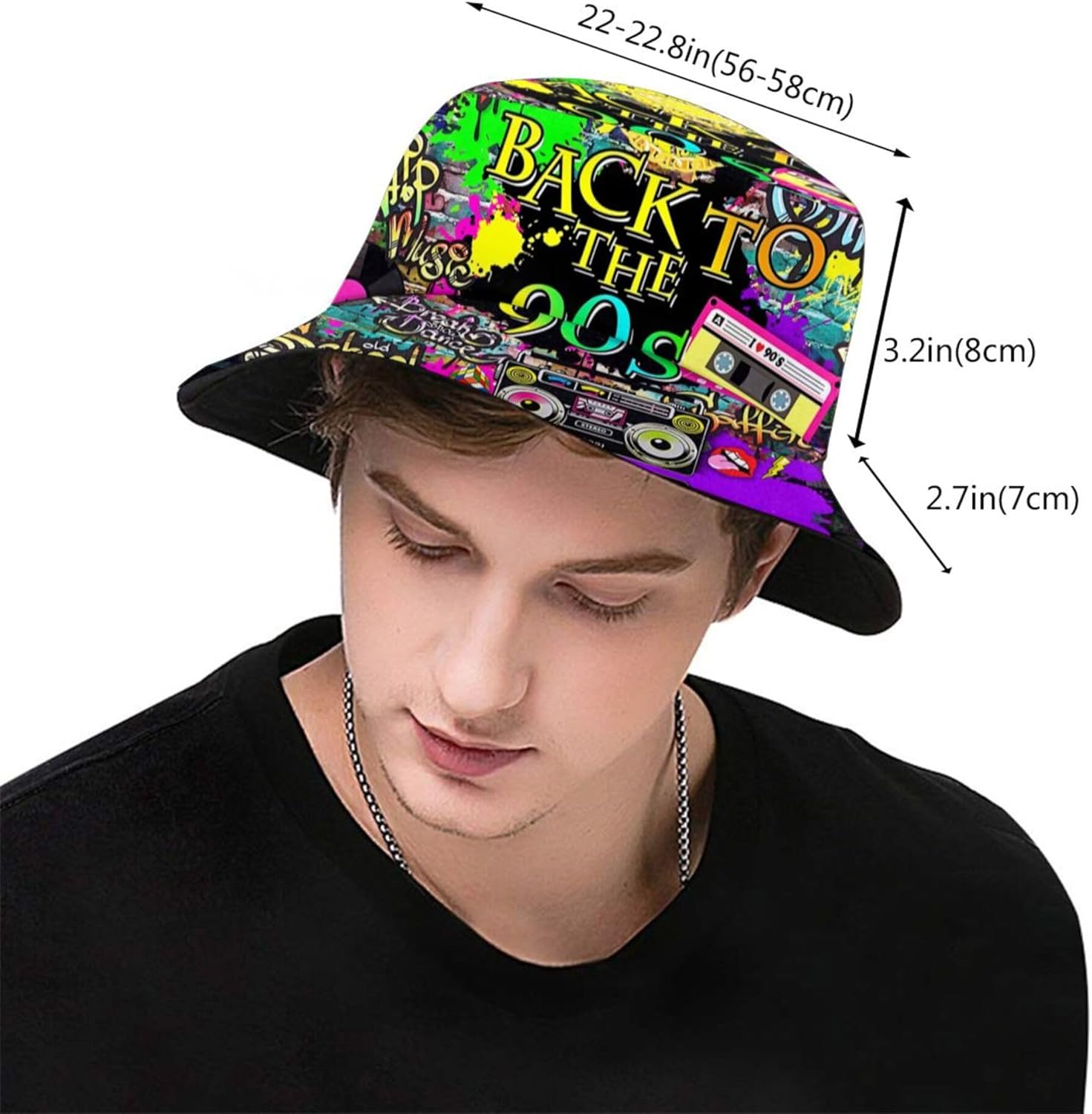قبعة صياد عصرية بتصميم ريترو م - مراجعة Men'S Accessories In The 80S وسعره