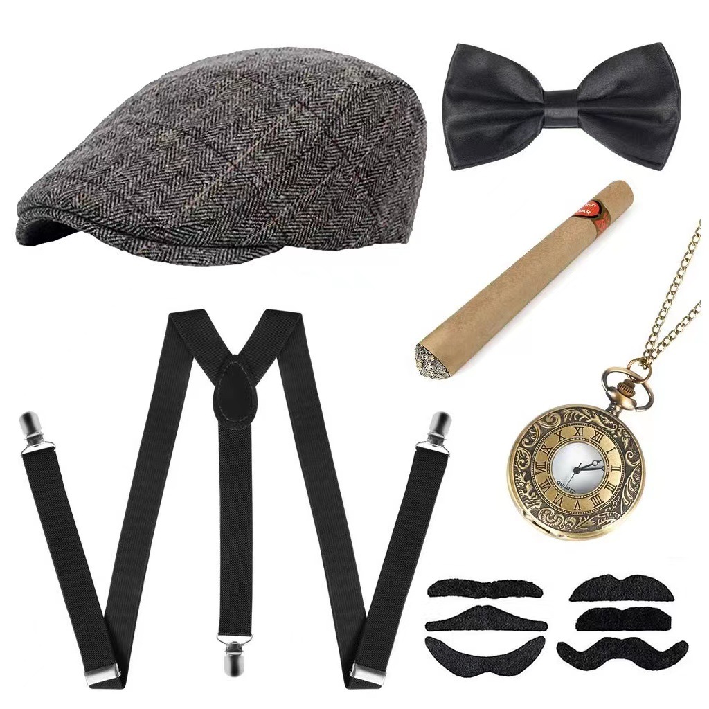 زي الرجل العجوز للحفلات التنكر - مراجعة Men'S Accessories In The 1920S وسعره