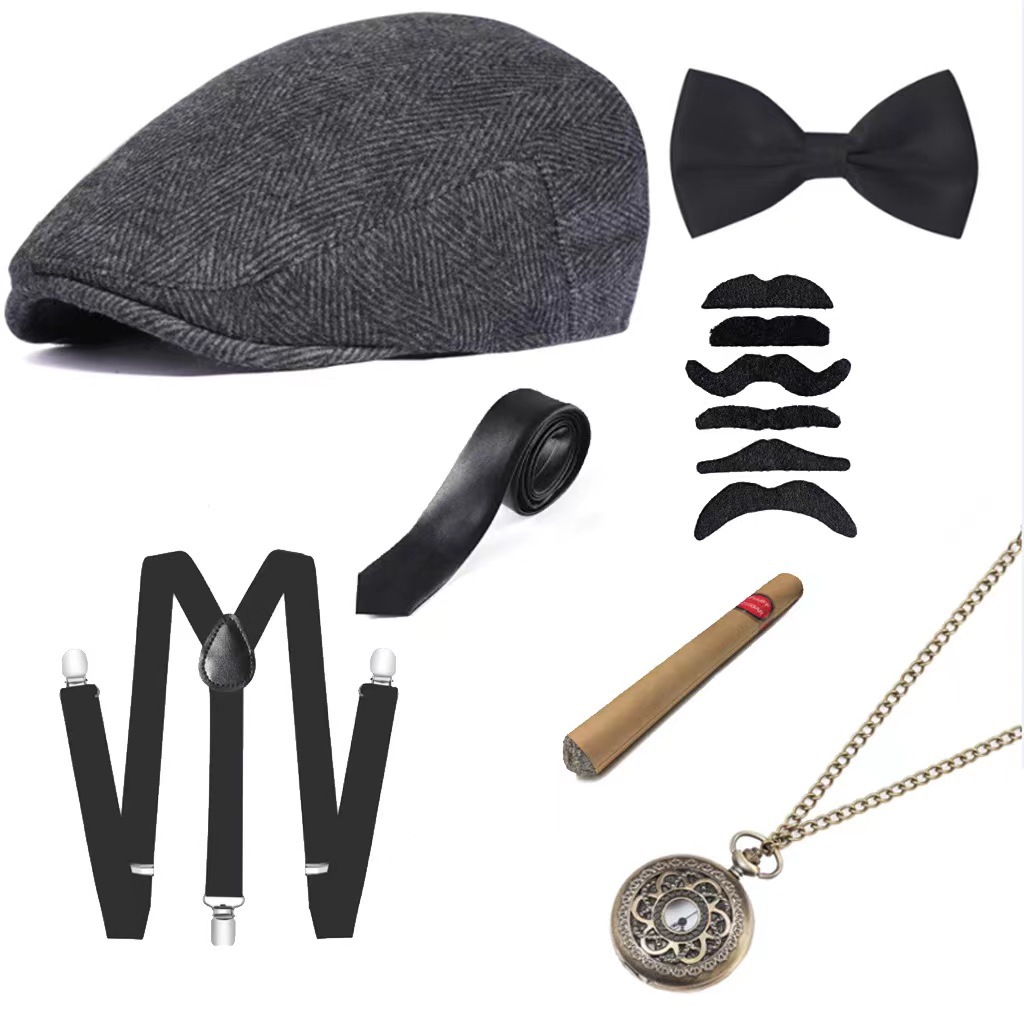 زي الرجل العجوز للحفلات التنكر - مراجعة Men'S Accessories In The 1920S وسعره