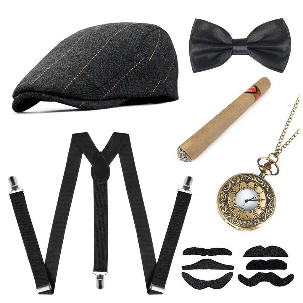 زي الرجل العجوز للحفلات التنكر - مراجعة Men'S Accessories In The 1920S وسعره