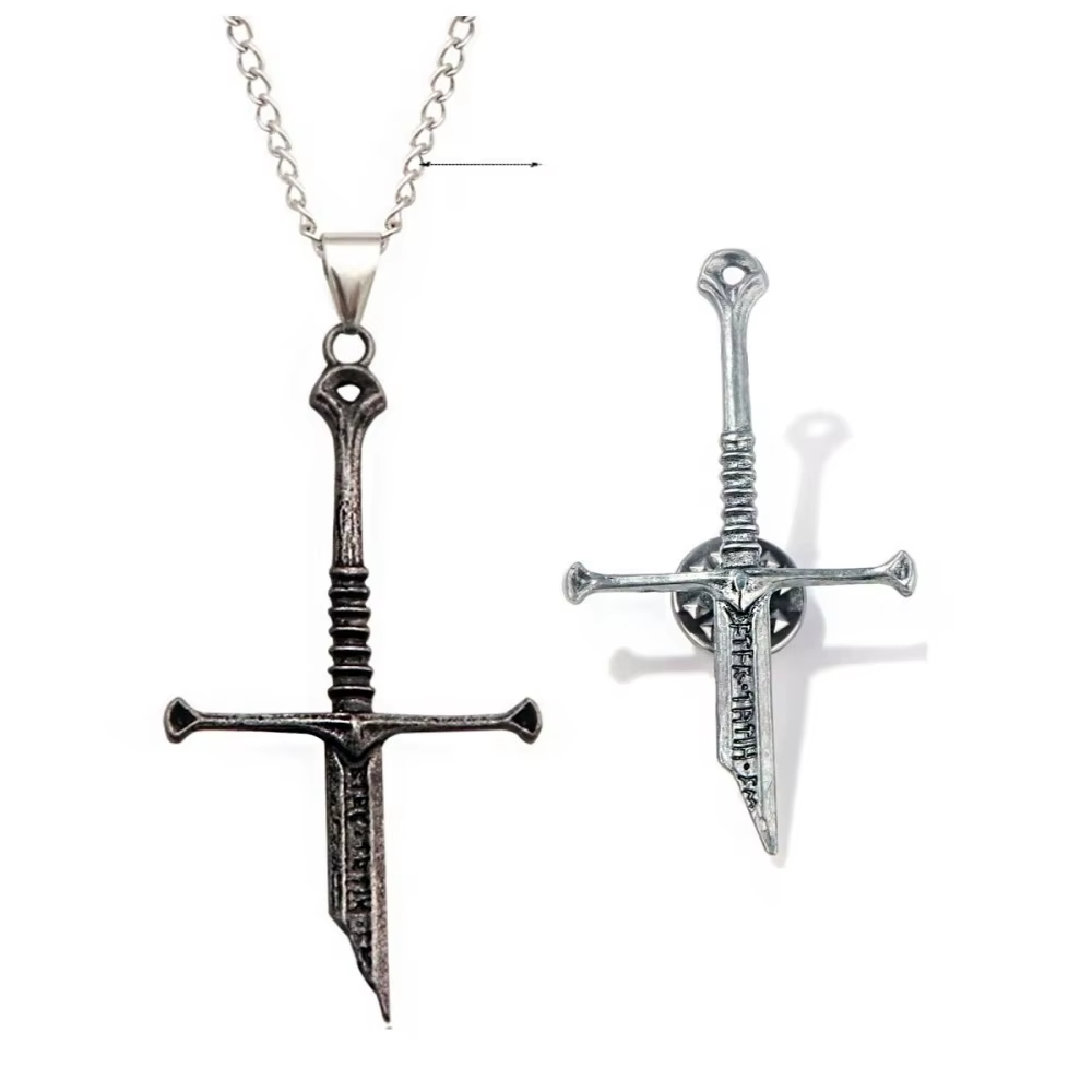 عرض ساخن: قلادة بروش معدنية عل - مراجعة Men'S Accessories Jewelry Sale وسعره