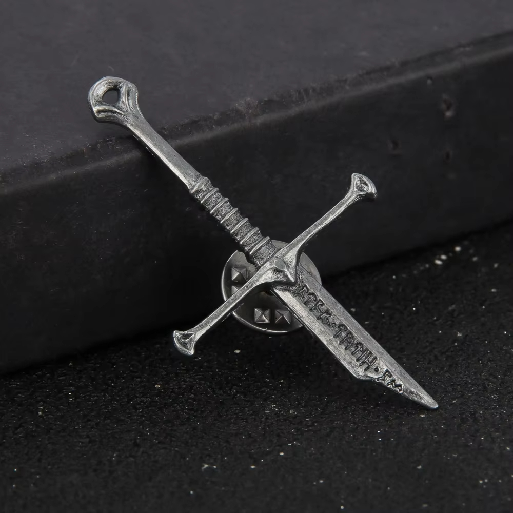 عرض ساخن: قلادة بروش معدنية عل - مراجعة Men'S Accessories Jewelry Sale وسعره