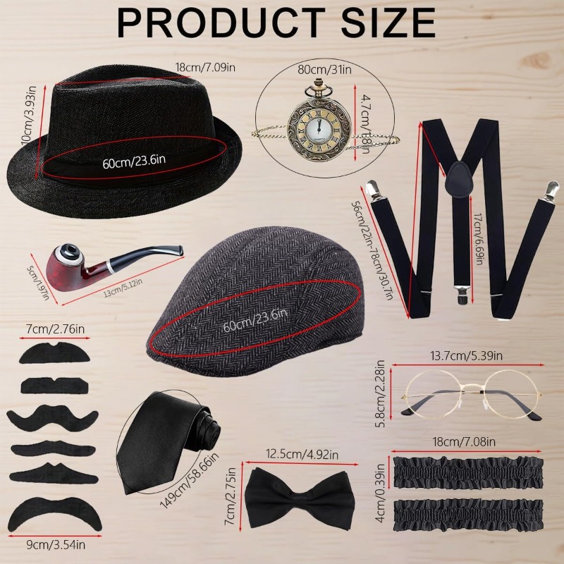 طقم إكسسوارات أزياء رجالية من  - مراجعة Men'S Accessories In The 1920S وسعره