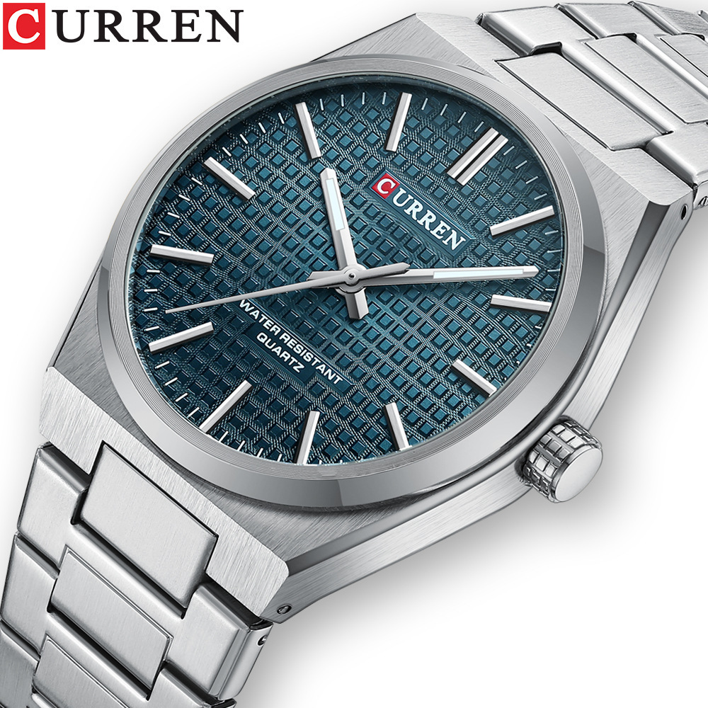 ساعة كوارتز رجالية CURREN 8439 - مراجعة Men'S Minimalist Accessories وسعره